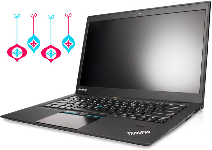CES 2015. Lenovo laptop is ThinkPad X1 Carbon third generation
