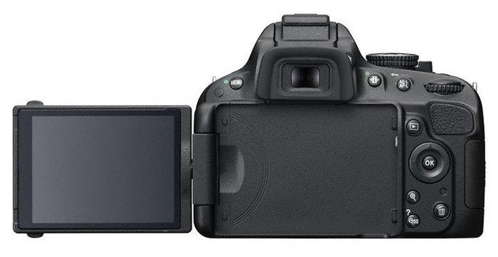 CES 2015. The announcement of Nikon D5500 - Touch swivel 3.2" display and a body-monocoque carbon fiber
