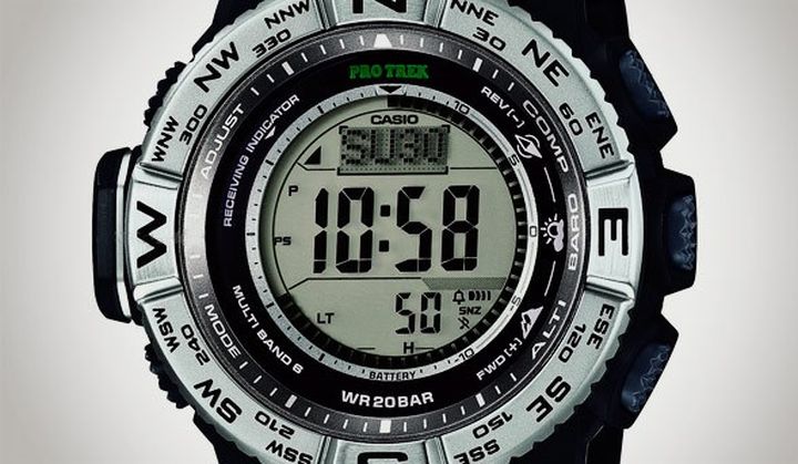 New model of travel watch Casio Pro Trek PRW-3500