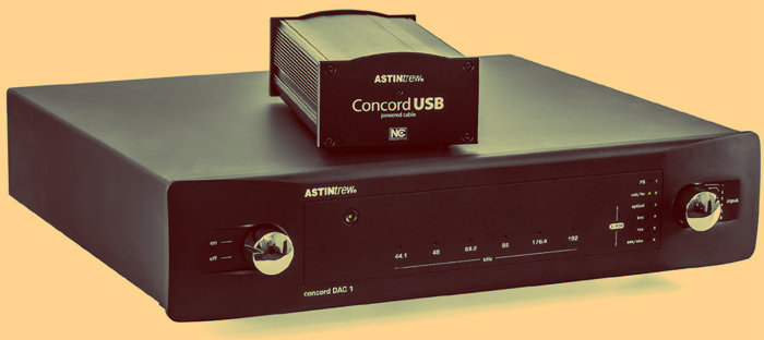 Overview of the DAC Astin Trew Concord DAC 1 USB: Lamp debugging digital audio