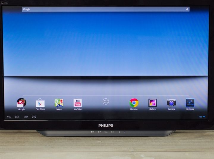 Philips S231C - modern monoblock for Android