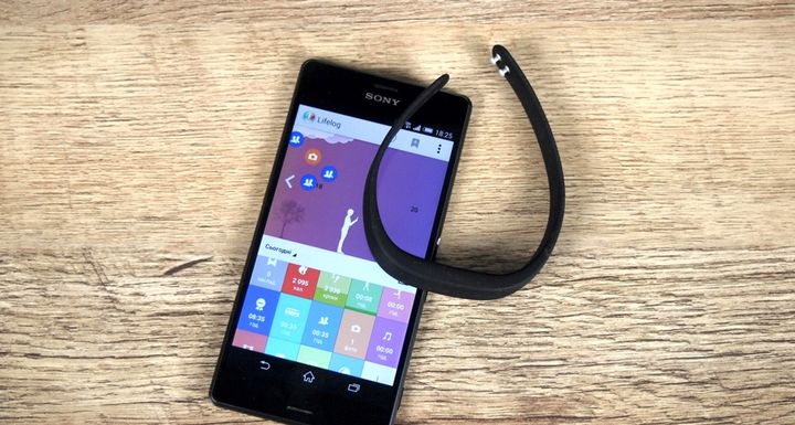 Review of bracelet Sony SmartBand SWR10