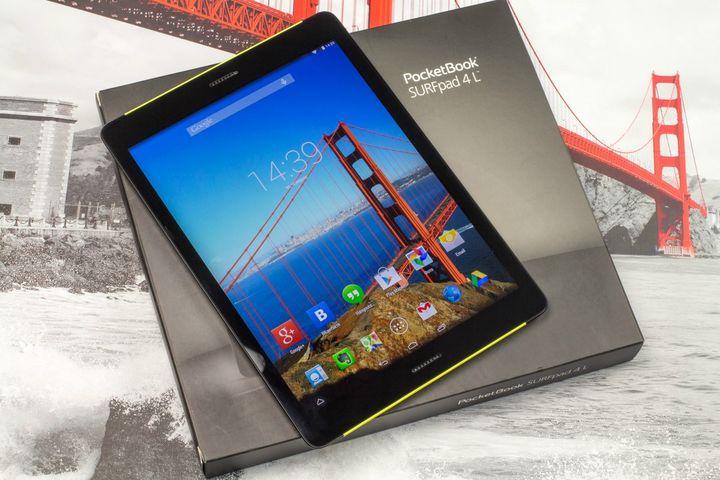 Review of the tablet PocketBook SURFpad 4 L - Retina-like display and 8 cores!