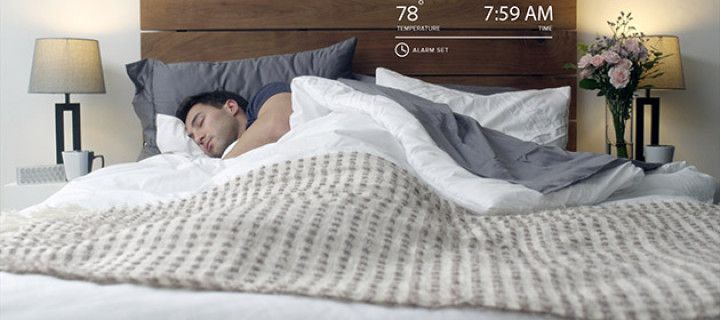 Smart and modern mattress cover to disturb the optimal temperature of your bed