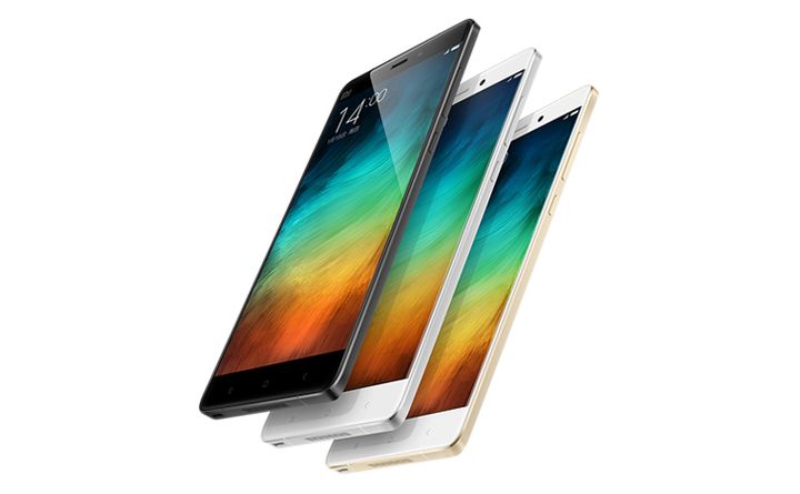 Xiaomi introduced glass Phablet Mi Note and Mi Note Pro