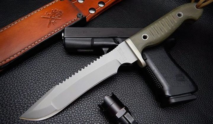 Vehement knives introduced a new and modern version combat knife Alpha