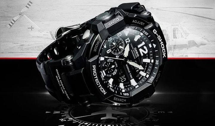 Casio G-Shock GA-1100 - new and modern lines resistant watches from gravity master