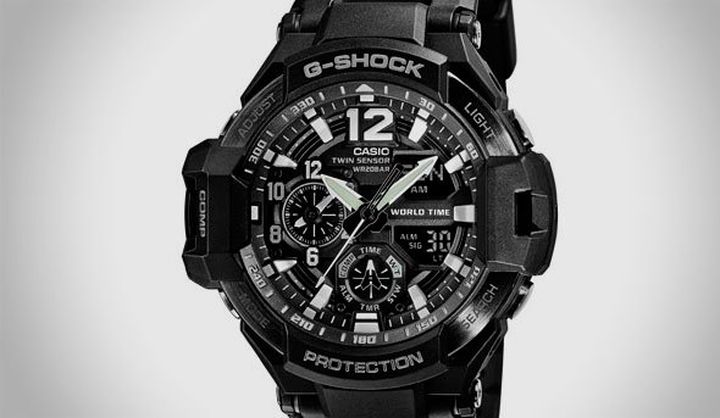 Casio G-Shock GA-1100 - new and modern lines resistant watches from gravity master