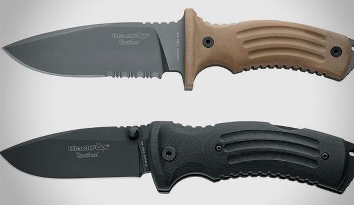 FOX Cutlery released new eight of the new blade from the line BlackFox Tactical