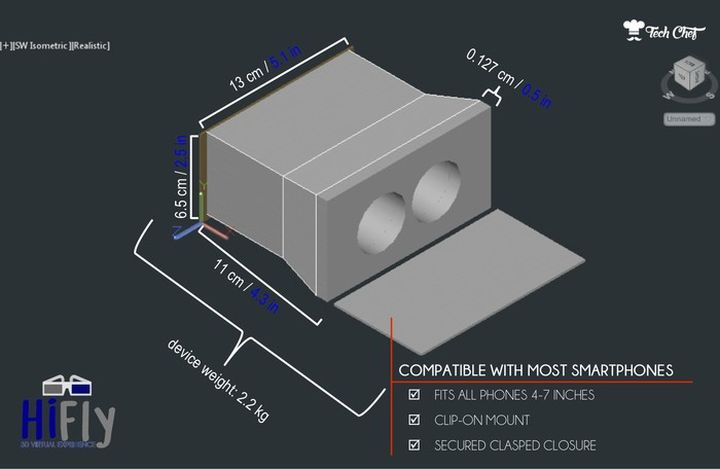 New HiFly - another virtual reality headset