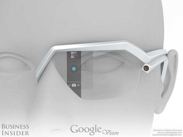 Some of the most new interesting concepts smart glasses Google Glass