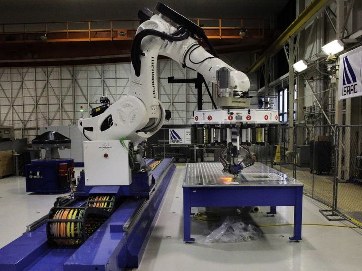 Modern ISAAC robot joins the staff of NASA, to create advanced composites