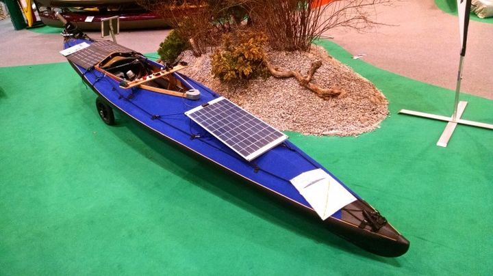 Klepper E-Kayak: new kayak with a solar-powered electric motor