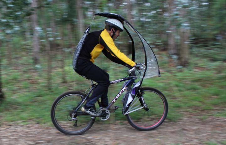 LeafxPro: new umbrella bicycle
