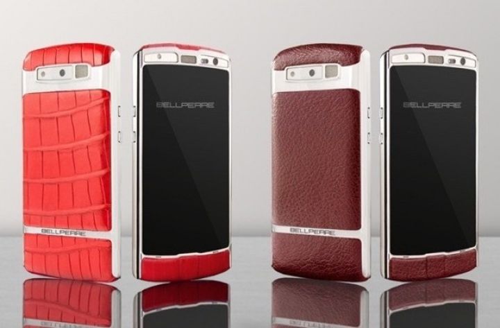 Leather and Steel: New Bellperre Touch smartphone challenge Vertu