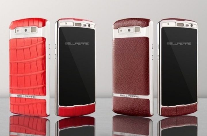 Leather and Steel: New Bellperre Touch smartphone challenge Vertu