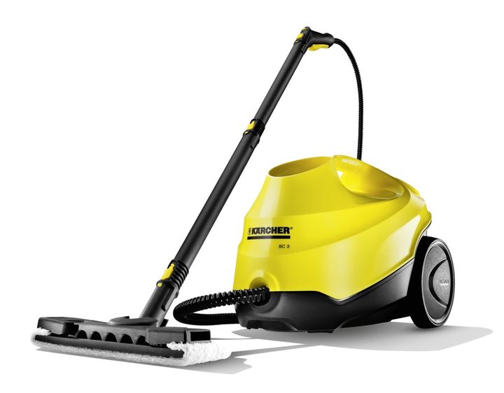 Modern Kärcher SC 3 - the fastest steam cleaner