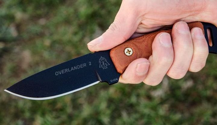 Overlander 2 - new and modern version working from tops knives knife