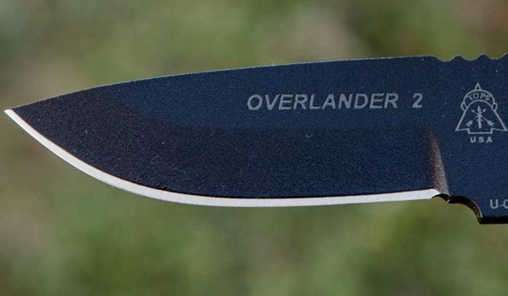 Overlander 2 - new and modern version working from tops knives knife