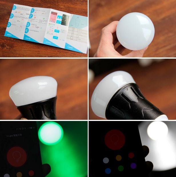 New Photos from smart light bulbs Meizu X-Light Plus