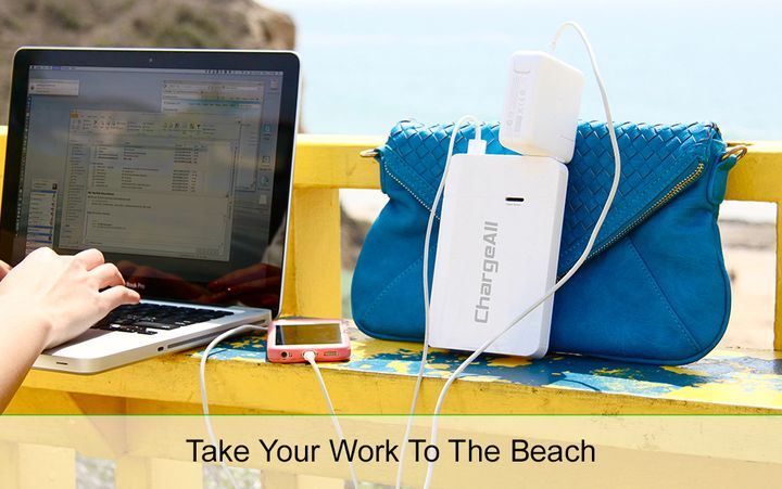 Portable new battery socket for laptops ChargeAll