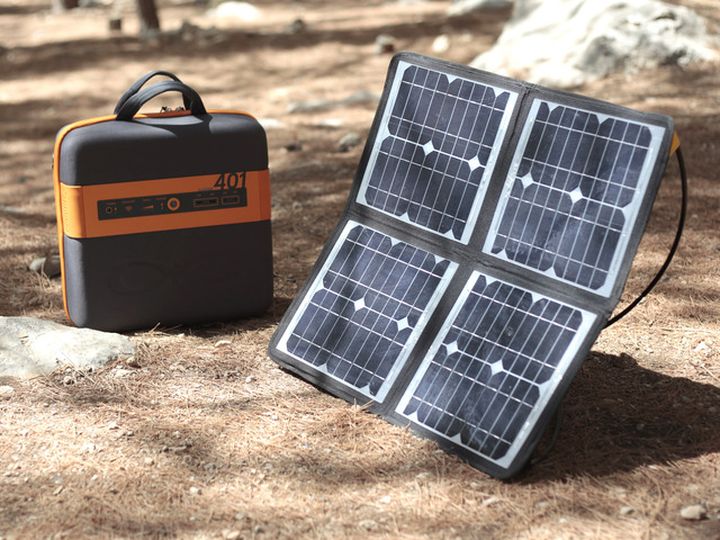 Powerful new solar generator - battery KaliPAK for expeditions and Emergencies