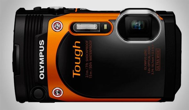 Rugged modern camera Olympus Stylus Tough TG-860