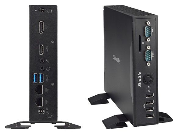 Shuttle DS57U - new miniature PCs based on Intel Broadwell