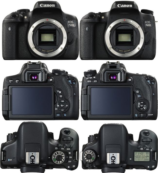 First Look at SLR Canon EOS 750D / 760D and Canon EOS 5DS / 5DS R