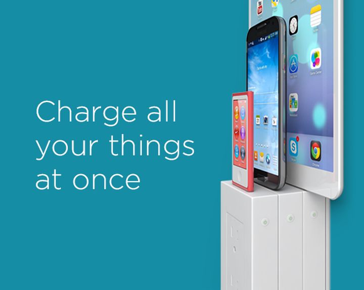 thingCHARGER: new socket, which can charge several devices