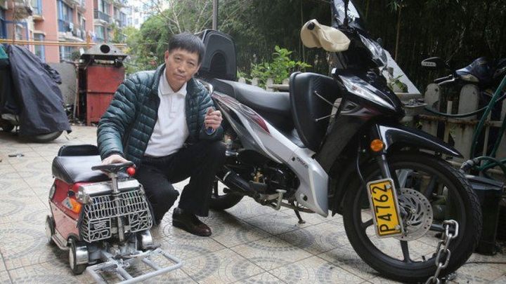 So its really Vacuum cleaner on wheels or electric in Shanghai?