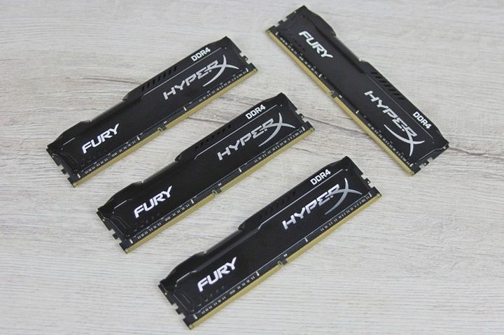 32 GB high-speed memory DDR4: review HyperX FURY HX424C15FBK4 / 32