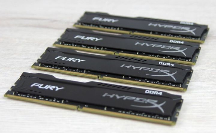 32 GB high-speed memory DDR4: review HyperX FURY HX424C15FBK4 / 32