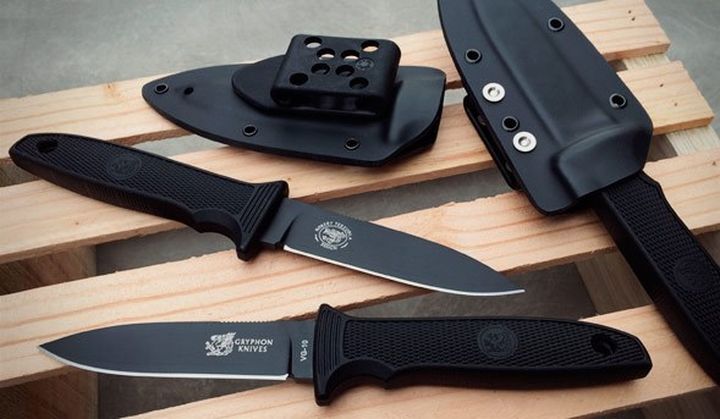 New knife for self-defense Gryphon M10 FFG Utility-Boot Knife