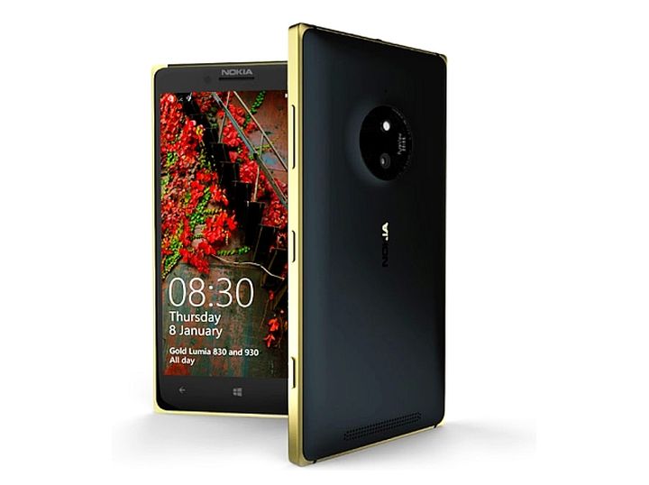 Began selling smartphones new Lumia 830 Gold and Lumia 930 Gold