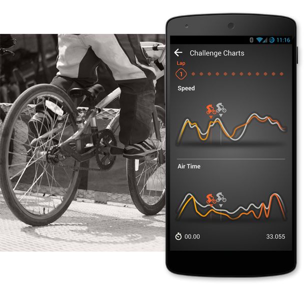 New BMX-sensor Iddo keeps track of your stunts and jumps