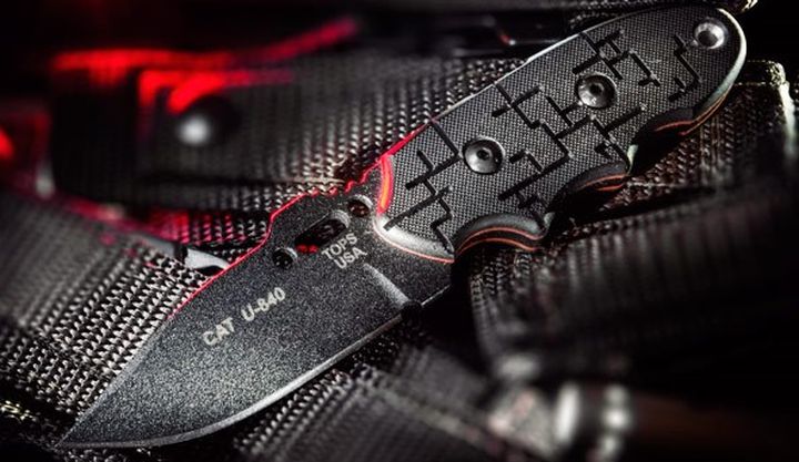 C.A.T 200 and C.A.T. 203 - new fixed blades blade from Tops Knives