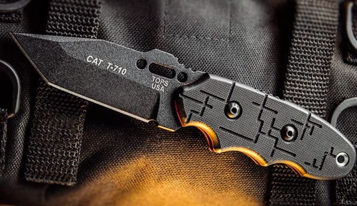 C.A.T 200 and C.A.T. 203 - new fixed blades blade from Tops Knives