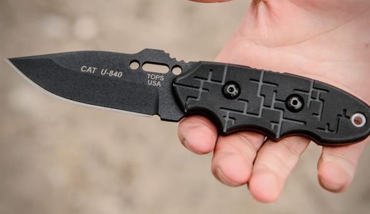 C.A.T 200 and C.A.T. 203 - new fixed blades blade from Tops Knives