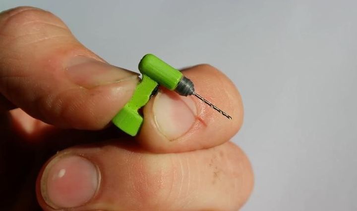 Created the smallest drill in the world