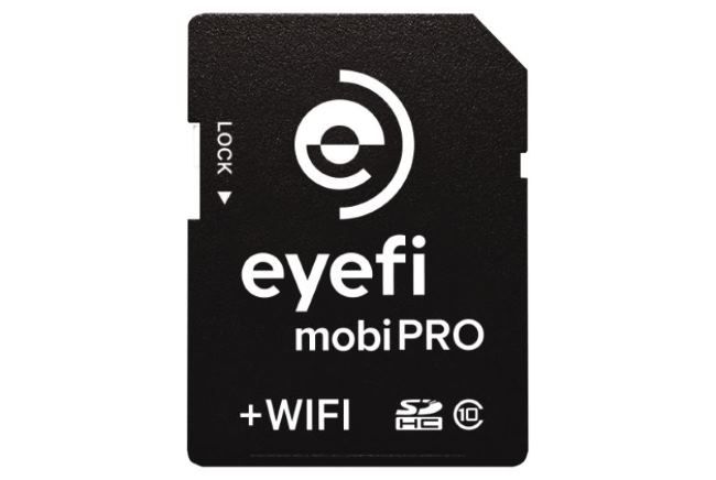 Eyefi's Mobi Pro: the new smart card with a WiFi module