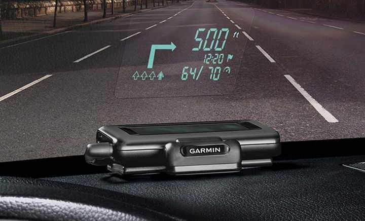 Garmin HUD: Navigator with projector for Car Windshield