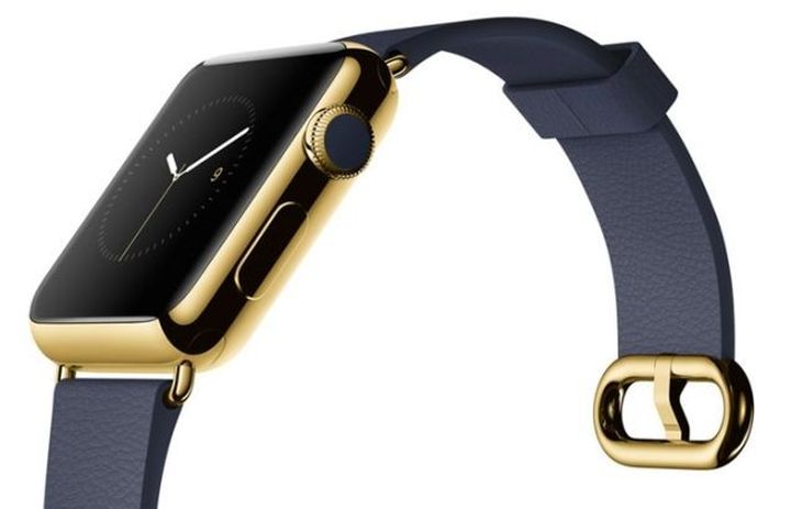 Golden Apple Watch for 17 thousand dollars does not want to?