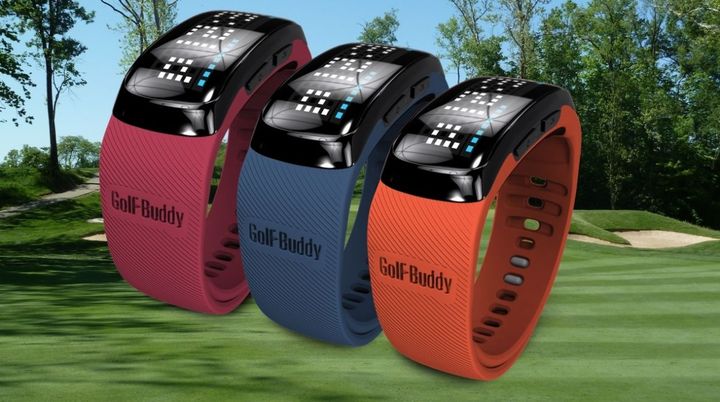 Golf Buddy BB5 - first bracelet for golfers with GPS option