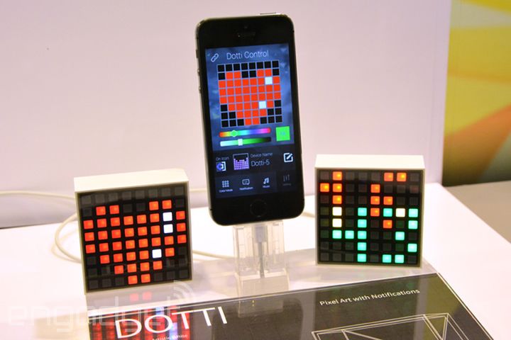 Interactive lighting Notti and Dotti came on the market