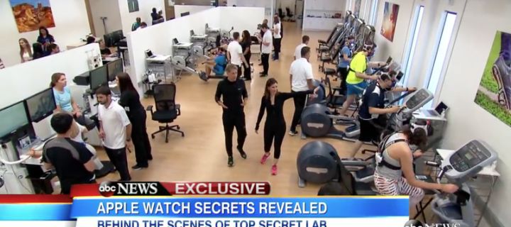 Journalists Good Morning America visited in a secret laboratory Apple