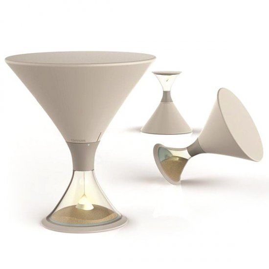 South Korean designers presented a lamp-hourglass