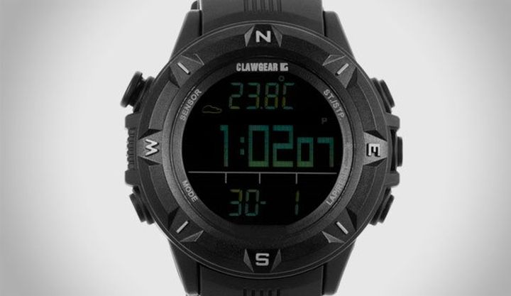 New and modern features watches Clawgear Mission Sensor MKII