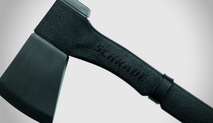 New and modern universal tool Schrade compact axe