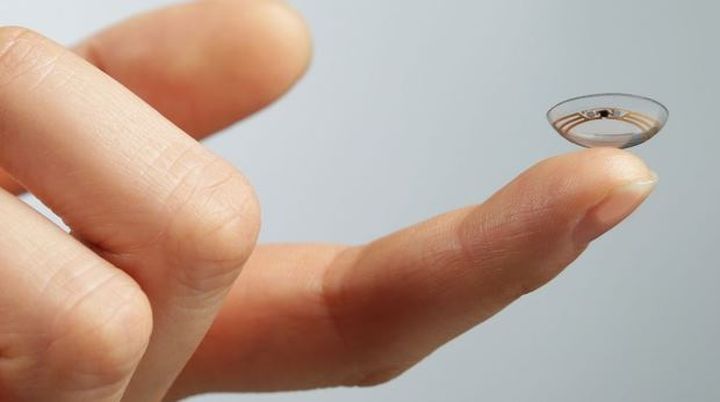 Smart contact lenses from Google has become a real